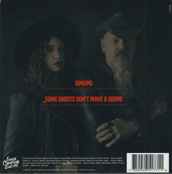 Hannah Aldridge Feat. Jason Charles Miller - Sinking (7") - Image 2