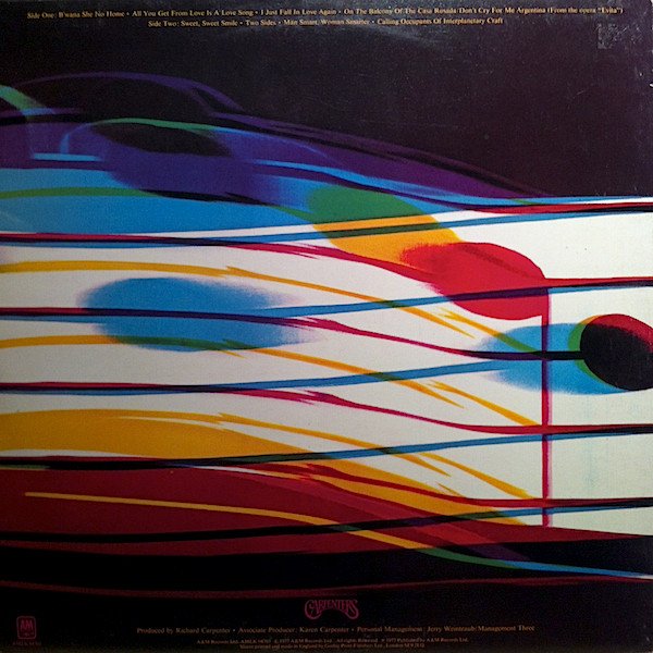 Carpenters - Passage (LP, Album, Gat) - Image 2