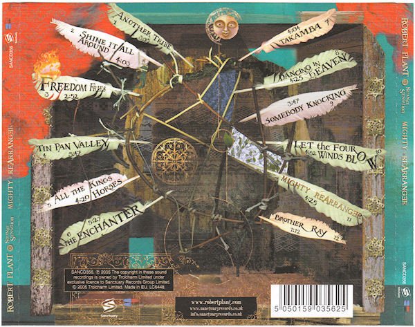 Robert Plant And The Strange Sensation - Mighty Rearranger (CD, Album) - Image 2