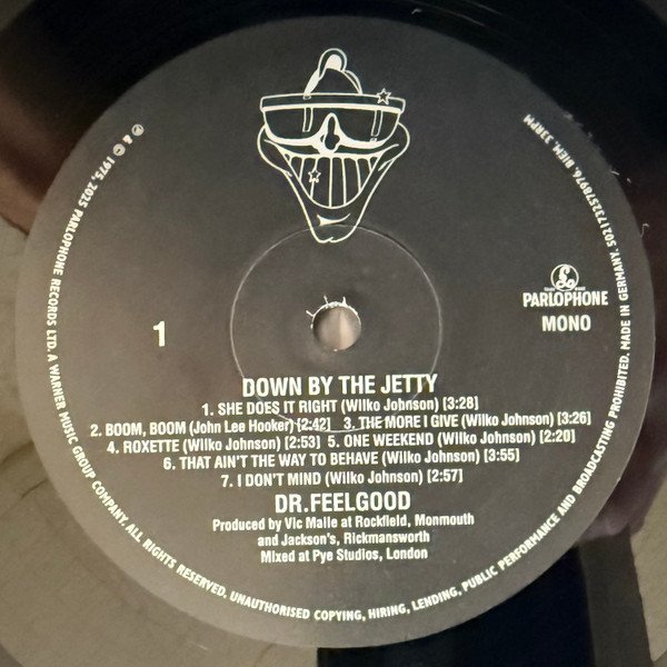 Dr. Feelgood - Down By The Jetty (LP, Album, Mono, RE, RM, 50t) - Image 3