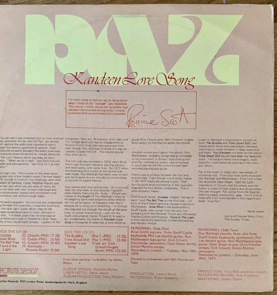 Paz - Kandeen Love Song (LP, Album) - Image 2