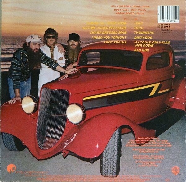 ZZ Top - Eliminator (LP, Album, RSA) - Image 2