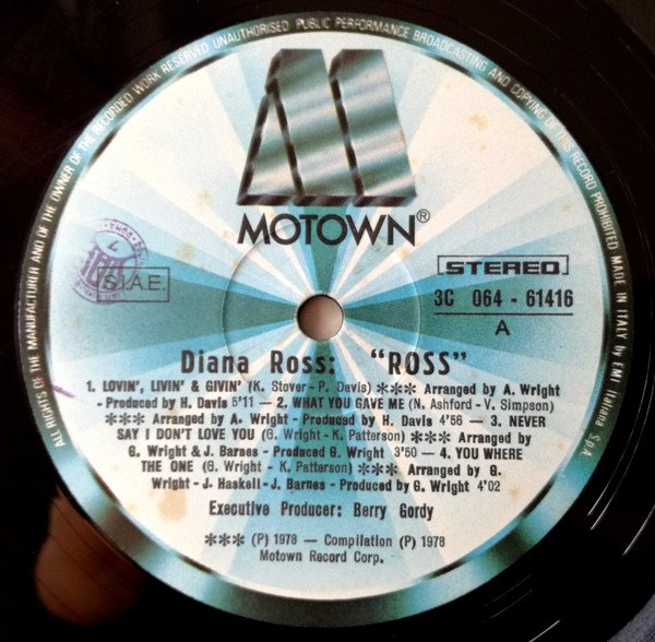 Diana Ross - Ross (LP, Album) - Image 3