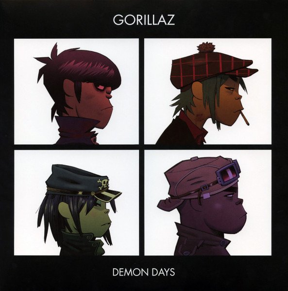 Gorillaz - Demon Days (2xLP, Album, RE, Gat)