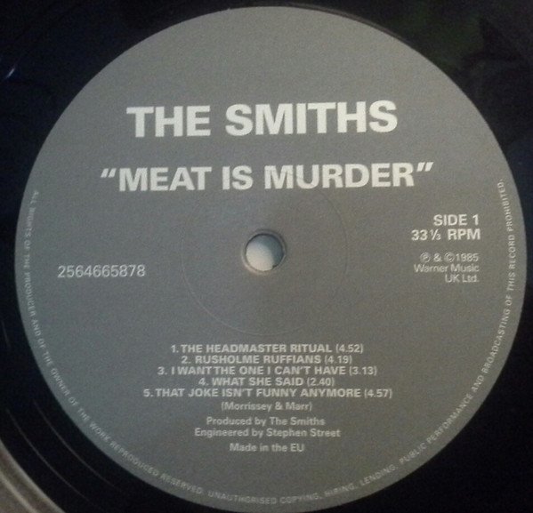 The Smiths - Meat Is Murder (LP, Album, RE, RM) - Image 3