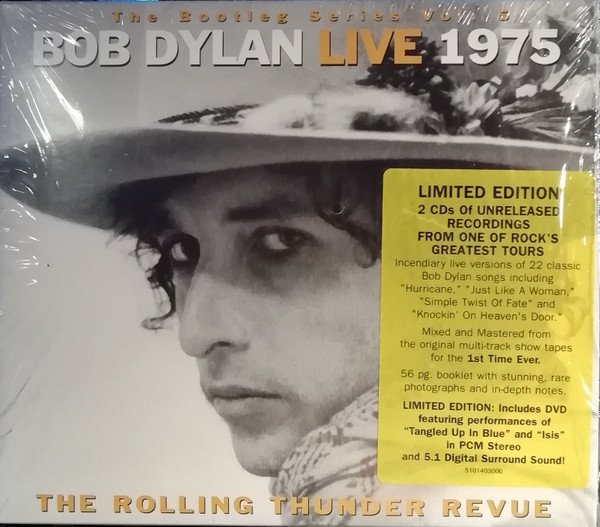 Bob Dylan - The Bootleg Series Vol. 5: Live 1975 (The Rolling Thunder Revue) (2xCD, Album + DVD-V, Multichannel, PAL + Ltd)
