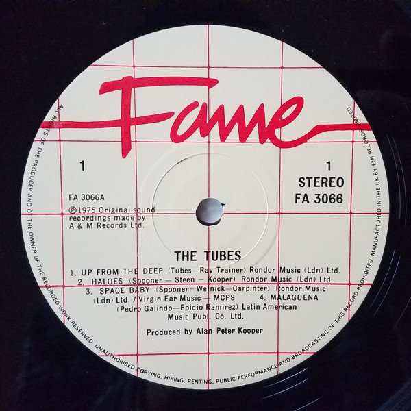 The Tubes - The Tubes (LP, Album) - Image 3