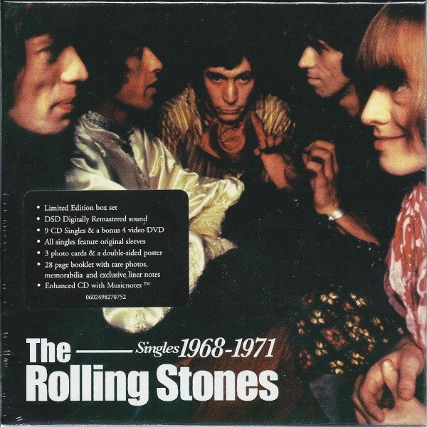 The Rolling Stones - Singles 1968-1971 (9xCD, Single, RM + DVD-V, Comp + Box, Comp, Ltd) - Image 2