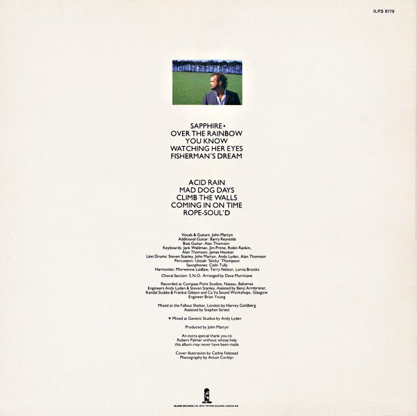 John Martyn - Sapphire (LP, Album) - Image 2