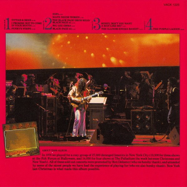 Frank Zappa - Zappa In New York (2xCD, Album, Ltd, RE, RM, Min) - Image 2