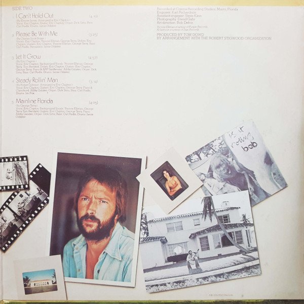 Eric Clapton - 461 Ocean Boulevard (LP, Album, Gat) - Image 3