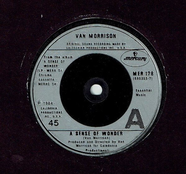 Van Morrison - A Sense Of Wonder (7", Single) - Image 3