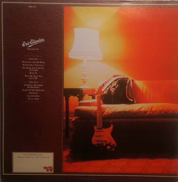 Eric Clapton - Backless (LP, Album, Gat) - Image 2