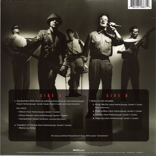 Devo - Somewhere With Devo (LP, RSD) - Image 2