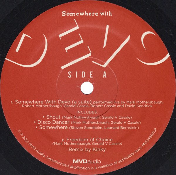 Devo - Somewhere With Devo (LP, RSD) - Image 3