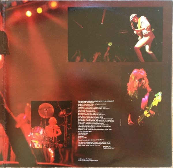 Bob Seger & The Silver Bullet Band* - Nine Tonight (2xLP, Album) - Image 3