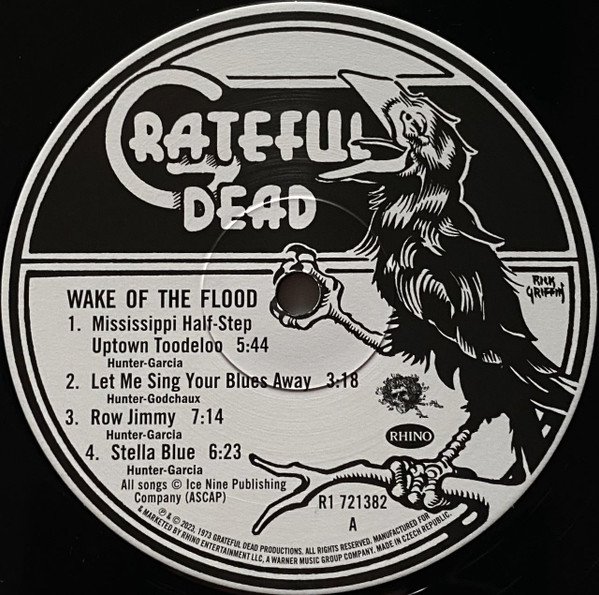 Grateful Dead* - Wake Of The Flood (LP, Album, RE, RM, 50t) - Image 3