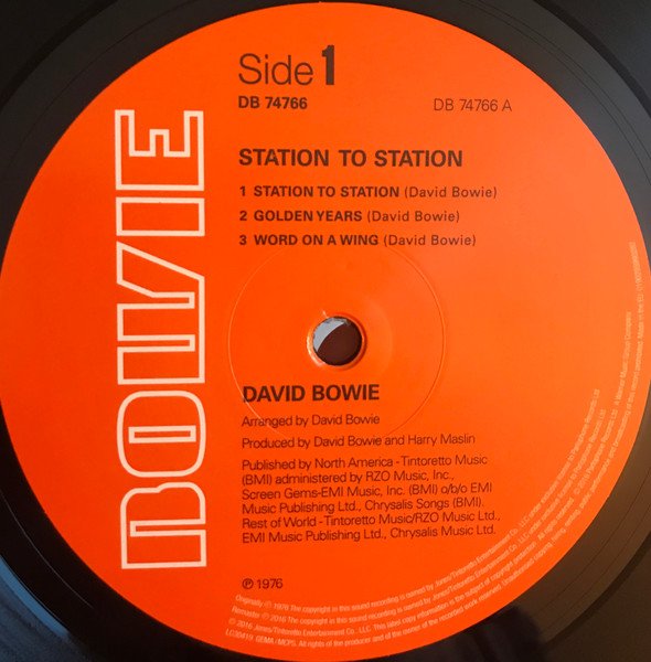 David Bowie - Station To Station (LP, Album, RE, RM, 180) - Image 3
