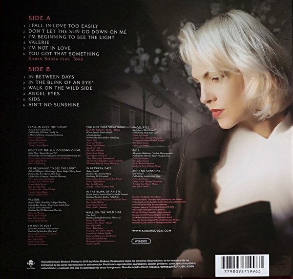 Karen Souza - Velvet Vault (LP, Album) - Image 2