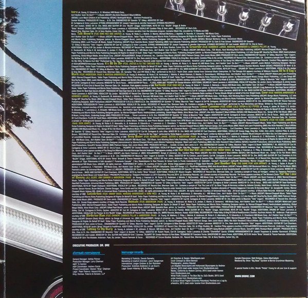 Dr. Dre - Compton (A Soundtrack By Dr. Dre) (2xLP, Album) - Image 3