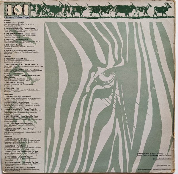 Various - Journey Without Maps (2xLP, Comp) - Image 2