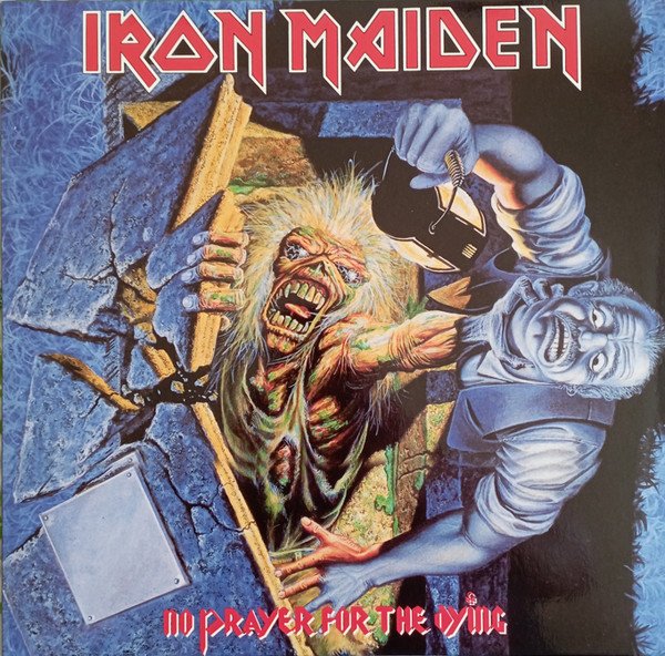 Iron Maiden - No Prayer For The Dying (LP, Album, RE, RM, 180)