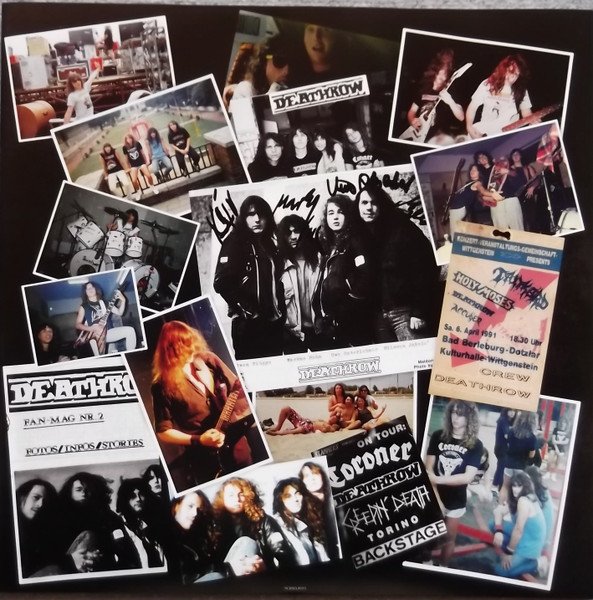 Deathrow - Deception Ignored (LP, Album, Ltd, RE, RM, Sil) - Image 3
