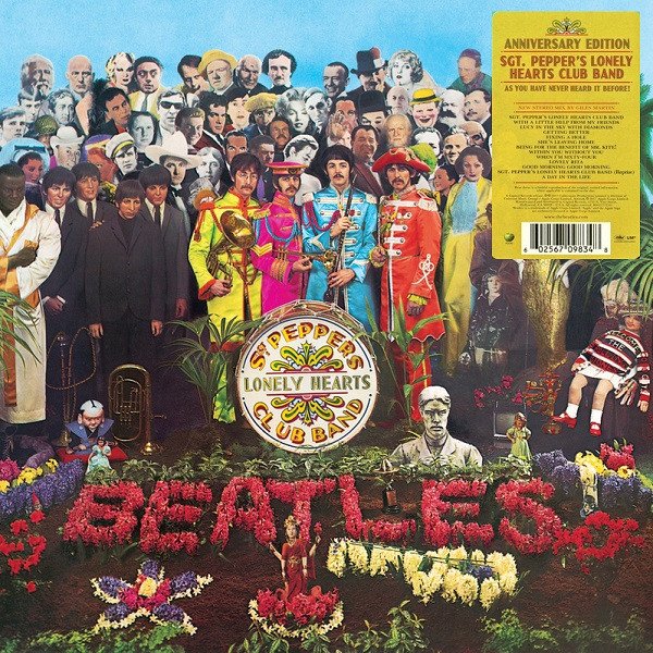 The Beatles - Sgt. Pepper's Lonely Hearts Club Band (LP, Album, RE, RM, Rem)