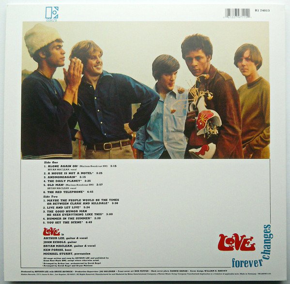 Love - Forever Changes (LP, Album, RE, 180) - Image 2
