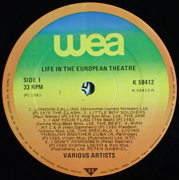 Various - Life In The European Theatre (LP, Comp) - Image 3