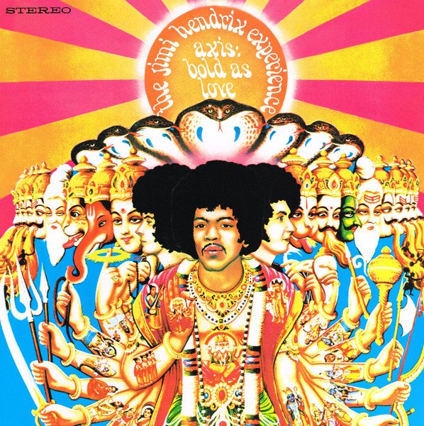 The Jimi Hendrix Experience - Axis: Bold As Love (LP, Album, RE, RM, RP, 180)