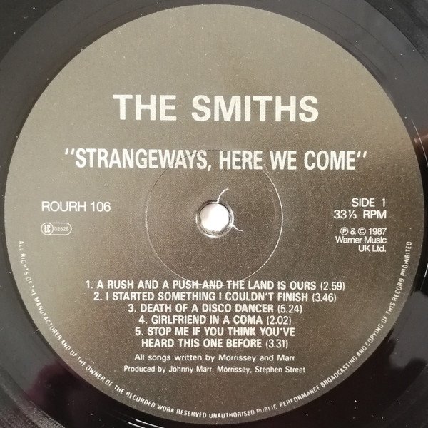 The Smiths - Strangeways, Here We Come (LP, Album, RE, Non) - Image 3