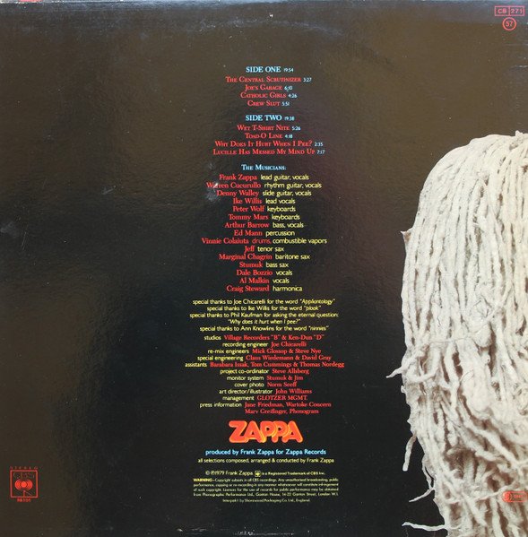 Zappa* - Joe's Garage Act I (LP, Album) - Image 3