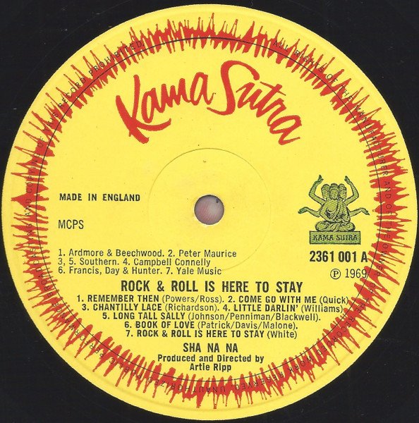 Sha Na Na - Rock 'N' Roll Is Here To Stay (LP, Album) - Image 3