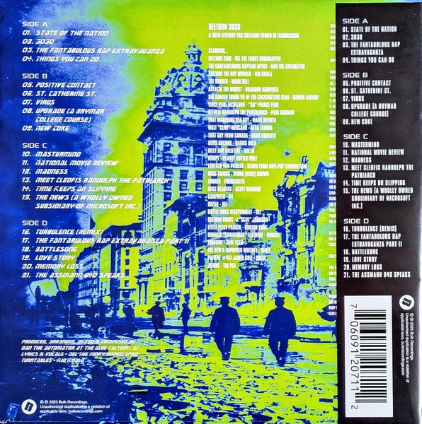 Deltron 3030 - Deltron 3030 (LP, Cle + LP, Cle + Album, RSD, Ltd, RE, RP) - Image 2