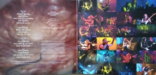 Iron Maiden - Death On The Road (2xLP, Album, RE, RM) - Image 2