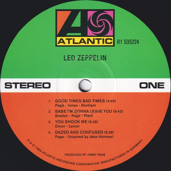 Led Zeppelin - Led Zeppelin (LP, Album, RE, RM, 180) - Image 3