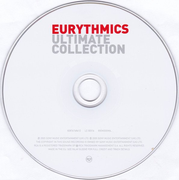 Eurythmics - Ultimate Collection (CD, Comp, RM, RP) - Image 3