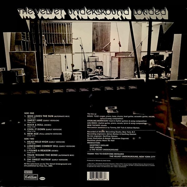 The Velvet Underground - Loaded (Alternate Version) (LP, Album, RE, Cle) - Image 2