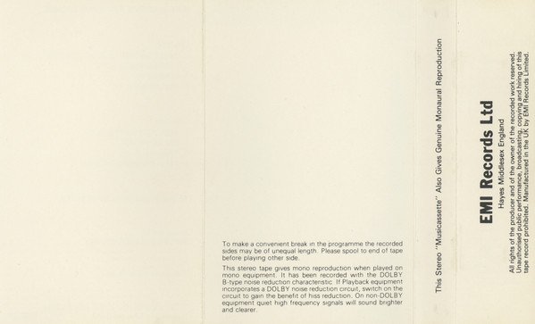 Nick Mason - Nick Mason's Fictitious Sports (Cass, Album) - Image 3