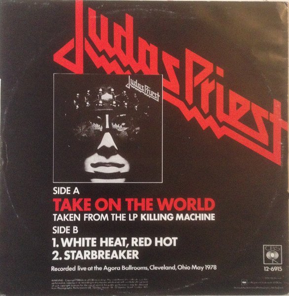 Judas Priest - Take On The World (12", Ltd) - Image 2