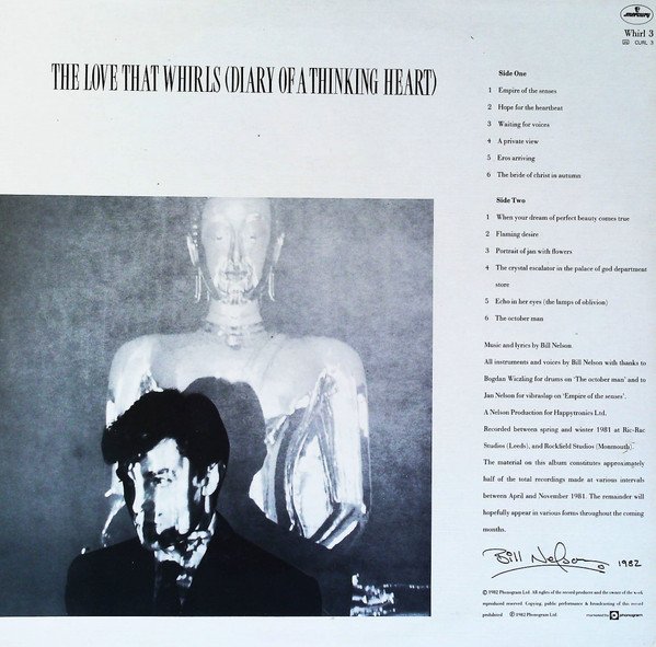 Bill Nelson - The Love That Whirls (Diary Of A Thinking Heart) / La Belle Et La BĂȘte (Beauty And The Beast) (LP, Album + LP, Album) - Image 2