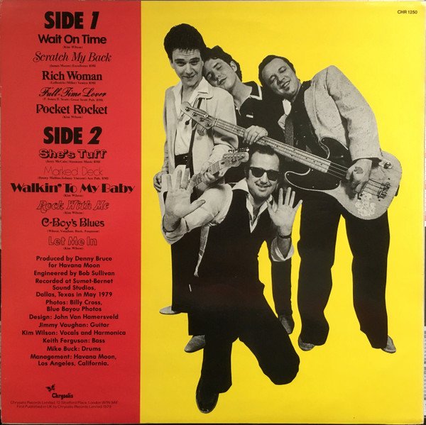 The Fabulous Thunderbirds - Girls Go Wild (LP, Album) - Image 2