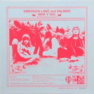 Emerson Lake And Palmer* - Mar Y Sol - Recorded Live In Concert (LP, Album, RSD, Ltd, Num)