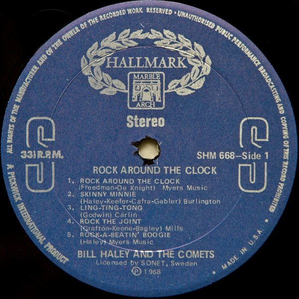 Bill Haley & The Comets* - Rock Around The Clock (LP, Comp) - Image 3