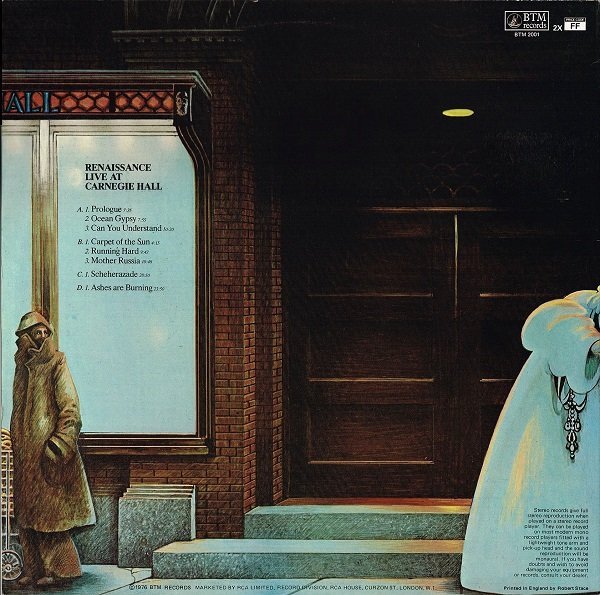 Renaissance (4) - Live At Carnegie Hall (2xLP, Album, Gat) - Image 3