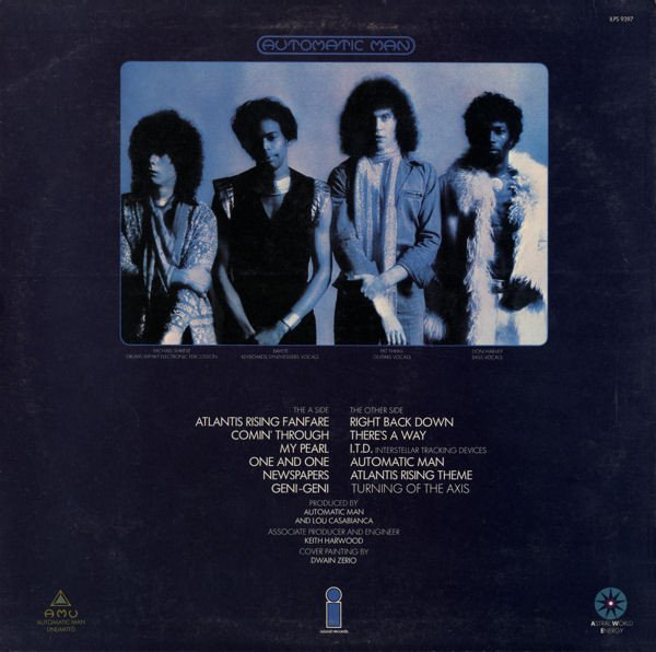 Automatic Man - Automatic Man (LP, Album, Emb) - Image 2