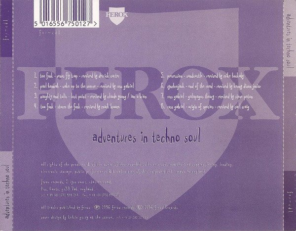 Various - Adventures In Techno Soul (CD, Comp) - Image 2