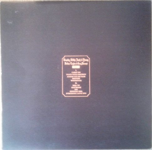 Crosby, Stills, Nash & Young / Dallas Taylor & Greg Reeves - Déjà Vu (LP, Album, RE) - Image 3