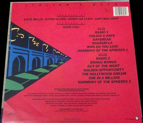 Steve Miller Band - Italian X Rays (LP, Album) - Image 2